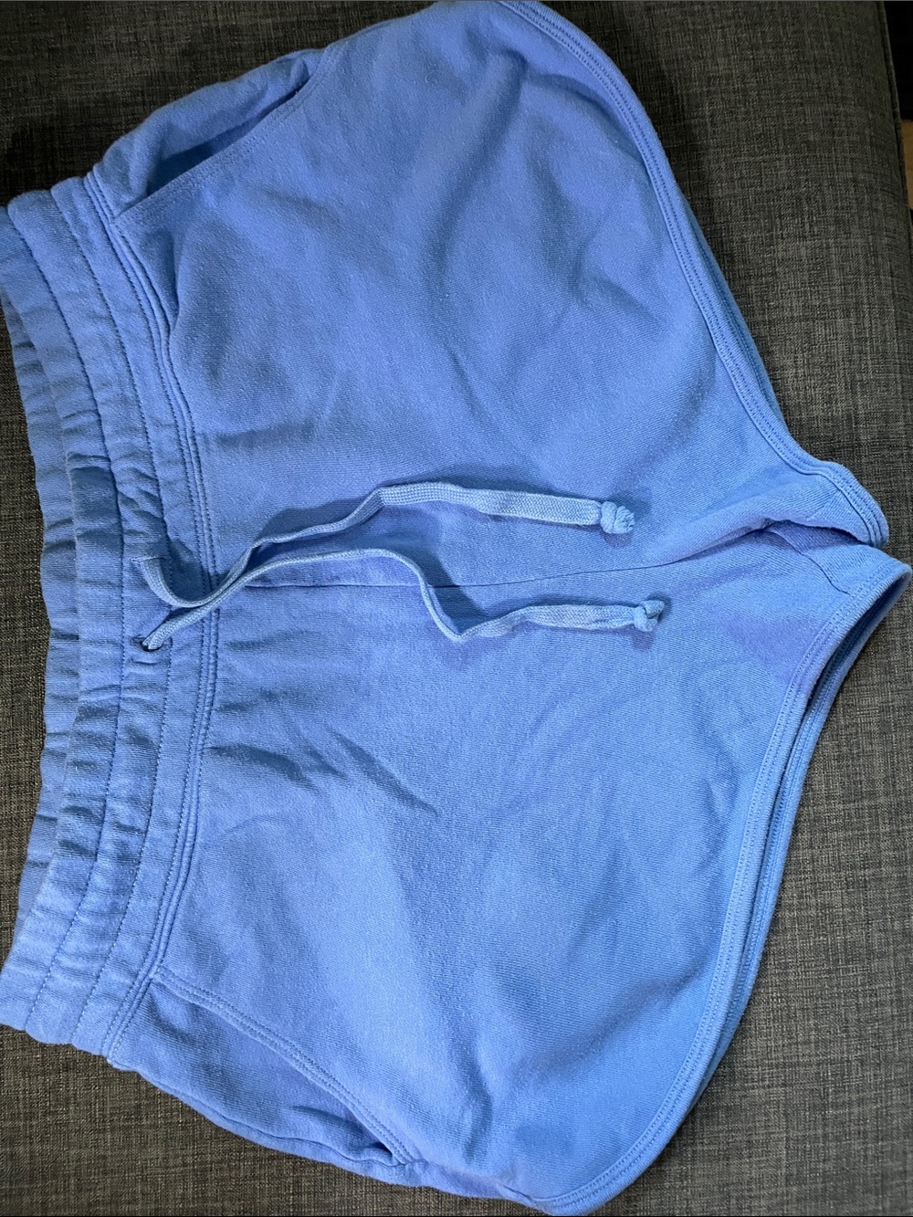 Fabletics Periwinkle French Terry 2”Shorts